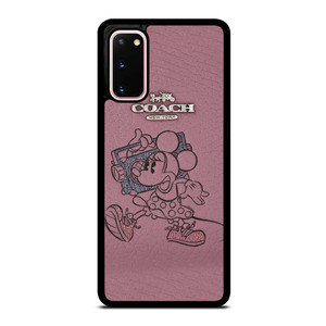 COACH NEW YORK PINK MICKEY MOUSE Samsung Galaxy S20 Case Cover COACH NEW YORK PINK MICKEY MOUSE Samsung Galaxy S20 Case Cover