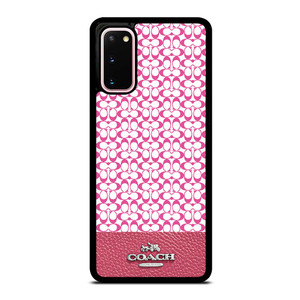 COACH NEW YORK PINK Samsung Galaxy S20 Case Cover