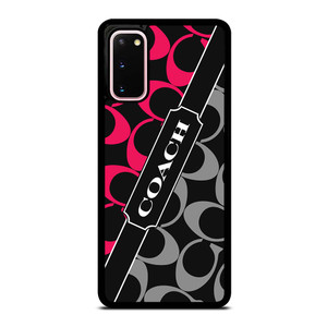 COACH NEW YORK RED WHITE Samsung Galaxy S20 Case Cover