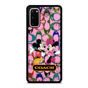 COACH PINK MICKEY MINNIE Samsung Galaxy S20 Case Cover COACH PINK MICKEY MINNIE Samsung Galaxy S20 Case Cover