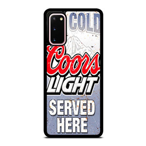 COORS LIGHT BEER ICE GOLD Samsung Galaxy S20 Case Cover COORS LIGHT BEER ICE GOLD Samsung Galaxy S20 Case Cover