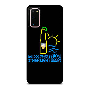 CORONA LIGHT BEER MILES AWAY Samsung Galaxy S20 Case Cover CORONA LIGHT BEER MILES AWAY Samsung Galaxy S20 Case Cover
