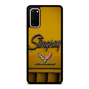 CORVETTE STINGRAY LOGO YELLOW Samsung Galaxy S20 Case Cover CORVETTE STINGRAY LOGO YELLOW Samsung Galaxy S20 Case Cover