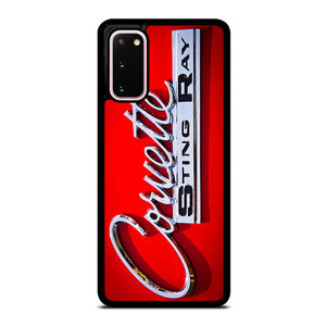 CORVETTE STINGRAY RED EMBLEM Samsung Galaxy S20 Case Cover
