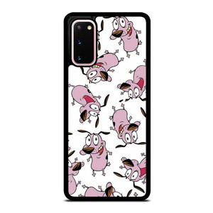 COURAGE THE COWARDLY DOG COLLAGE Samsung Galaxy S20 Case Cover COURAGE THE COWARDLY DOG COLLAGE Samsung Galaxy S20 Case Cover