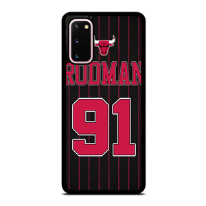 DENNIS RODMAN CHICAGO BULLS 2 Samsung Galaxy S20 Case Cover