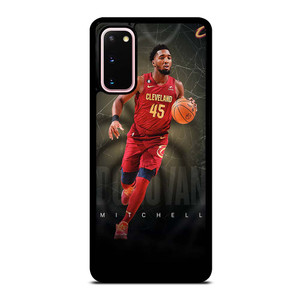 DONOVAN MITCHELL CLEVELAND CAVALIERS Samsung Galaxy S20 Case Cover