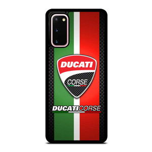 DUCATI CORSE CARBON LOGO Samsung Galaxy S20 Case Cover DUCATI CORSE CARBON LOGO Samsung Galaxy S20 Case Cover