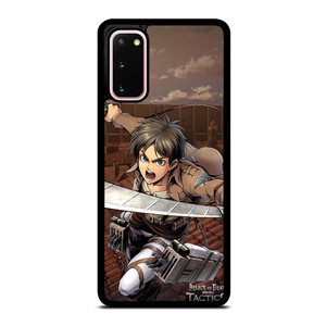 EREN YEAGER ATTACK ON TITAN TACTICS Samsung Galaxy S20 Case Cover