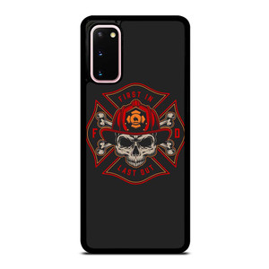 FIREFIGHTER FIREMAN SKULL LOGO Samsung Galaxy S20 Case Cover