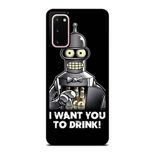 FUTURAMA BENDER QUOTE Samsung Galaxy S20 Case Cover FUTURAMA BENDER QUOTE Samsung Galaxy S20 Case Cover