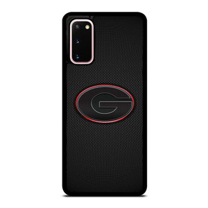 GEORGIA BULLDOGS CARBON LOGO Samsung Galaxy S20 Case Cover