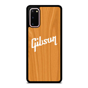GIBSON GUITAR WOODEN LOGO 2 Samsung Galaxy S20 Case Cover