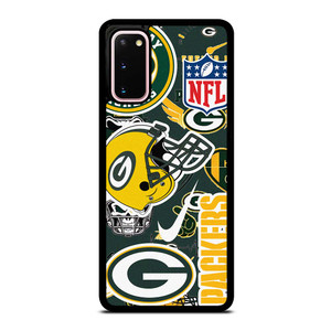 GREEN BAY PACKERS NFL STICKER BOMB Samsung Galaxy S20 Case Cover