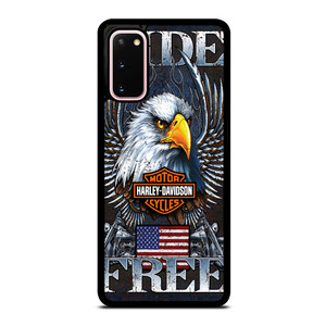 HARLEY DAVIDSON FREE RIDE EAGLE Samsung Galaxy S20 Case Cover HARLEY DAVIDSON FREE RIDE EAGLE Samsung Galaxy S20 Case Cover