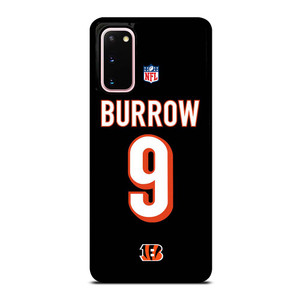 JOE BURROW CINCINNATI BENGALS KIT Samsung Galaxy S20 Case Cover JOE BURROW CINCINNATI BENGALS KIT Samsung Galaxy S20 Case Cover