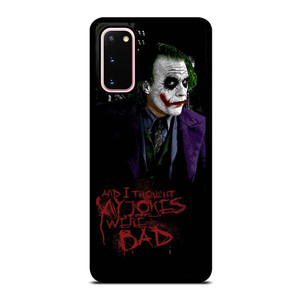 JOKER HEATH LEDGER QUOTE Samsung Galaxy S20 Case Cover JOKER HEATH LEDGER QUOTE Samsung Galaxy S20 Case Cover