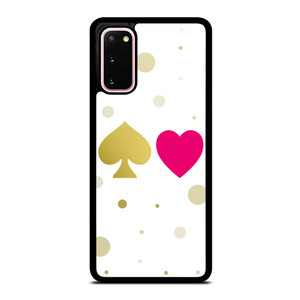 KATE SPADE AND HEART NEW YORK LOGO Samsung Galaxy S20 Case Cover KATE SPADE AND HEART NEW YORK LOGO Samsung Galaxy S20 Case Cover