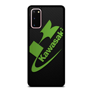 KAWASAKI MOTOR LOGO CARBON Samsung Galaxy S20 Case Cover