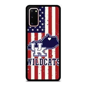 KENTUCKY WILDCATS AMERICAN FLAG Samsung Galaxy S20 Case Cover