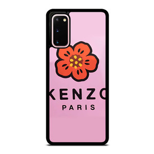 KENZO PARIS PINK FLOWER Samsung Galaxy S20 Case Cover