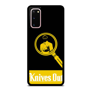KNIVES OUT DANIEL CRAIG SILHOUETTE Samsung Galaxy S20 Case Cover