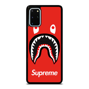 BAPE SHARK SUPREME RED Samsung Galaxy S20 Plus Case Cover