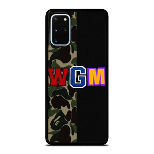 BAPE WGM CAMO Samsung Galaxy S20 Plus Case Cover BAPE WGM CAMO Samsung Galaxy S20 Plus Case Cover