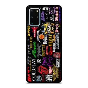 CLASSIC ROCK BAND COLLAGE Samsung Galaxy S20 Plus Case Cover