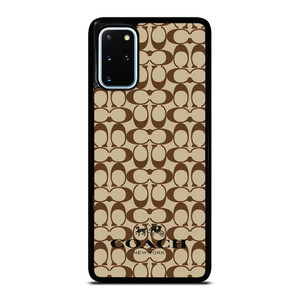 COACH NEW YORK BROWN Samsung Galaxy S20 Plus Case Cover