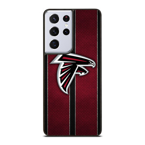 ATLANTA FALCONS NFL METAL STRIPE Samsung Galaxy S21 Ultra Case Cover ATLANTA FALCONS NFL METAL STRIPE Samsung Galaxy S21 Ultra Case Cover