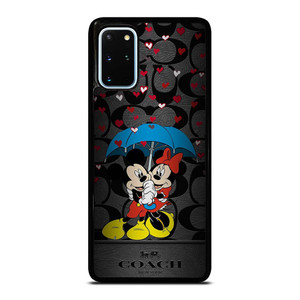COACH NEW YORK MICKEY MINNIE MOUSE UMBRELLA Samsung Galaxy S20 Plus Case Cover