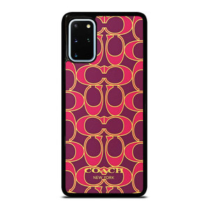 COACH NEW YORK PINK GOLD Samsung Galaxy S20 Plus Case Cover COACH NEW YORK PINK GOLD Samsung Galaxy S20 Plus Case Cover