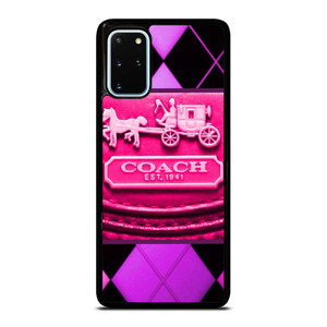 COACH NEW YORK PURPLE PINK LOGO Samsung Galaxy S20 Plus Case Cover COACH NEW YORK PURPLE PINK LOGO Samsung Galaxy S20 Plus Case Cover