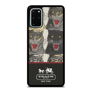 COACH NEW YORK TIGER FACE PATTERN Samsung Galaxy S20 Plus Case Cover COACH NEW YORK TIGER FACE PATTERN Samsung Galaxy S20 Plus Case Cover