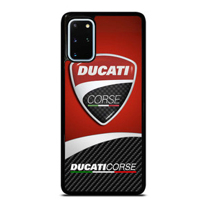 DUCATI CORSE LOGO CARBON Samsung Galaxy S20 Plus Case Cover