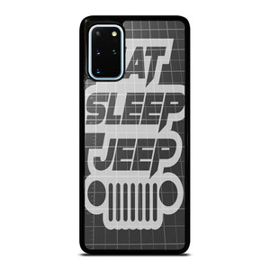EAT SLEEP JEEP LOGO Samsung Galaxy S20 Plus Case Cover