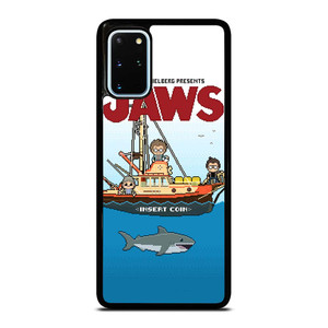 JAWS LOGO 8 BIT Samsung Galaxy S20 Plus Case Cover JAWS LOGO 8 BIT Samsung Galaxy S20 Plus Case Cover