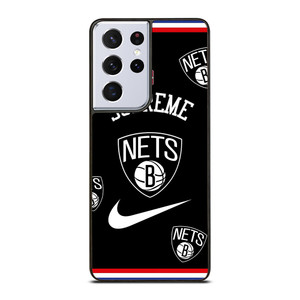 BROOKLYN NETS NBA X SUPREME NIKE Samsung Galaxy S21 Ultra Case Cover