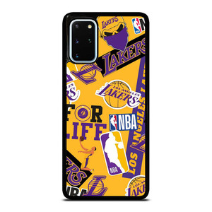LA LOS ANGELES LAKERS STICKER BOMB Samsung Galaxy S20 Plus Case Cover LA LOS ANGELES LAKERS STICKER BOMB Samsung Galaxy S20 Plus Case Cover