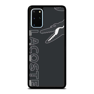 LACOSTE CROCODILE ALL BLACK Samsung Galaxy S20 Plus Case Cover