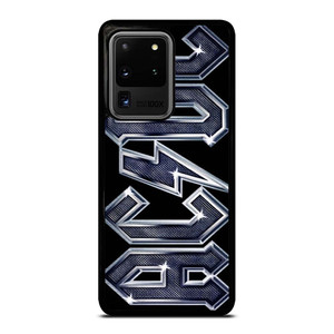 ACDC METAL CARBON LOGO Samsung Galaxy S20 Ultra Case Cover ACDC METAL CARBON LOGO Samsung Galaxy S20 Ultra Case Cover