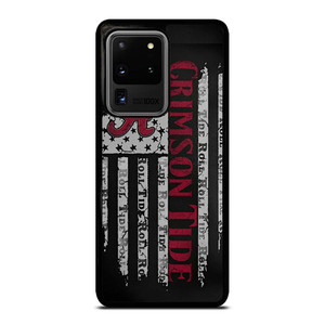 ALABAMA CRIMSON TIDE FLAG MLS Samsung Galaxy S20 Ultra Case Cover ALABAMA CRIMSON TIDE FLAG MLS Samsung Galaxy S20 Ultra Case Cover