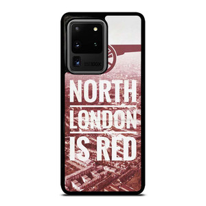 ARSENAL NORTH LONDON IS RED Samsung Galaxy S20 Ultra Case Cover ARSENAL NORTH LONDON IS RED Samsung Galaxy S20 Ultra Case Cover