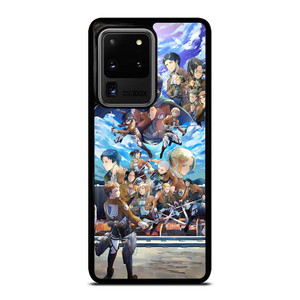 ATTACK ON TITAN ANIME CHARACTER Samsung Galaxy S20 Ultra Case Cover ATTACK ON TITAN ANIME CHARACTER Samsung Galaxy S20 Ultra Case Cover