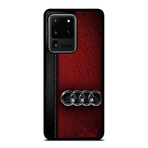 AUDI CAR RED LEATHER Samsung Galaxy S20 Ultra Case Cover AUDI CAR RED LEATHER Samsung Galaxy S20 Ultra Case Cover