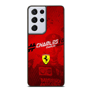 CHARLES LECLERC FERRARI FORMULA ONE F1 RACING 5 Samsung Galaxy S21 Ultra Case Cover