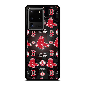 BOSTON RED SOX MLB COLLAGE Samsung Galaxy S20 Ultra Case Cover BOSTON RED SOX MLB COLLAGE Samsung Galaxy S20 Ultra Case Cover