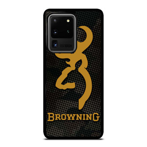 BROWNING ARMS CAMO CARBON Samsung Galaxy S20 Ultra Case Cover