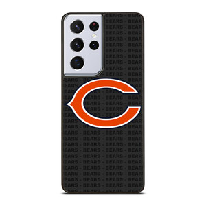 CHICAGO BEARS FOOTBALL TEXT Samsung Galaxy S21 Ultra Case Cover